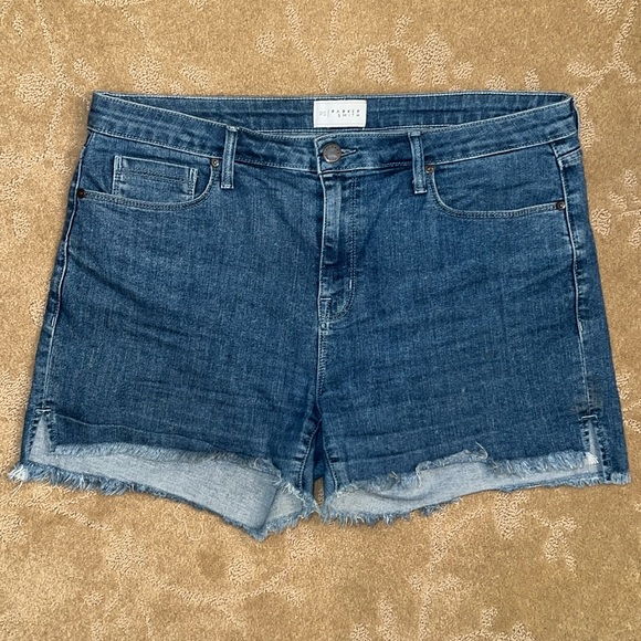 Parker Smith Denim Cut Off Jean Shorts, Sz 32 - Picture 1 of 9